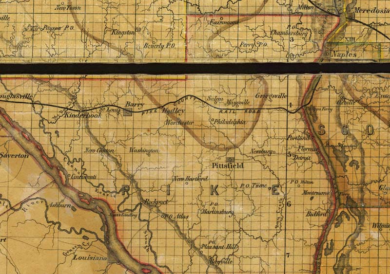 1861 map excerpt