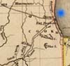 1845 map excerpt