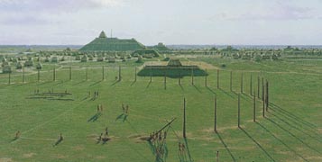 Cahokia mounds and woodhenge