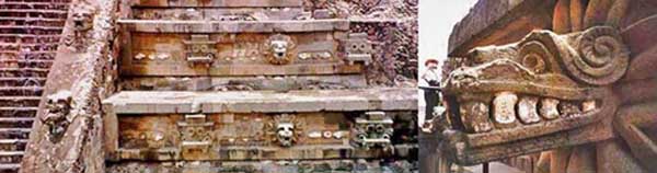 Feathered Serpent Pyramid at Teotihuacan
