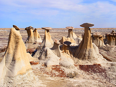 hoo doo fomations in New Mexico