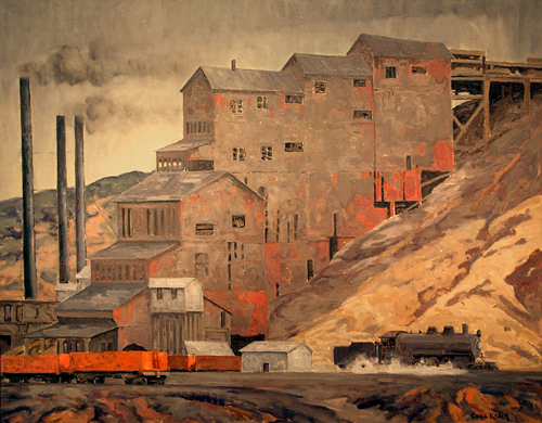 At Madrid Coal Mine, New Mexico, Carl Redin, 1934