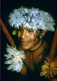 a Yanomamo youth
