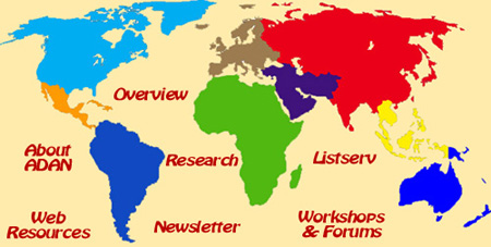 world map menu